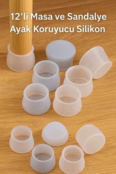 CMT 🪑MASA VE SANDALYE AYAK KORUYUCU SİLİKON