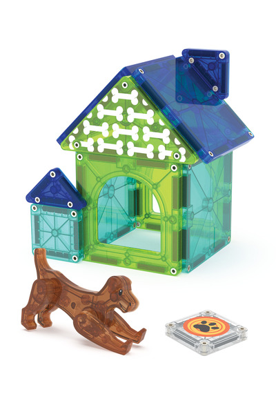 Magna Tiles Magna-Tiles ®   - Dog House - 13 Pieces