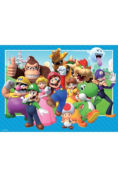 RAVENSBURGER Puzzle XXL - Super Mario Characters, 100 Pieces
