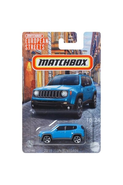 mattel Οχήματα Matchbox European Streets 2019 Jeep Renegade
