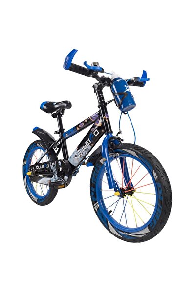 JHT Children's Bicycle 10-14 Years with Water Bottle, 20 Inch, Blue