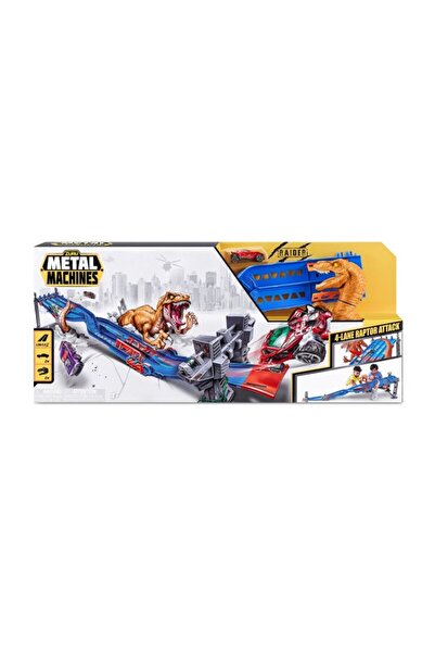 Zuru Metal Machines Car Track Raptor Attack Set