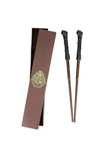 Paladone Set de bețișoare Harry Potter cu suport Hogwarts, 22,9 cm, plastic