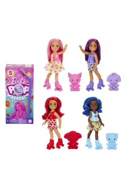 mattel Κούκλα Barbie Pop Reveal Σειρά Φρούτων (Τυχαία) (HRK58)