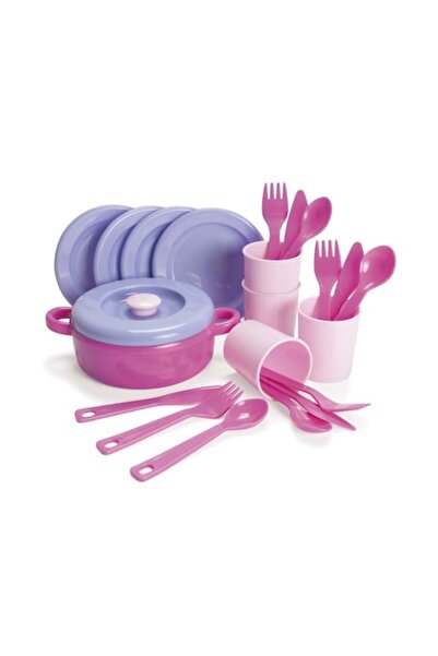 DANTOY Set vase de gatit pentru copii Roz