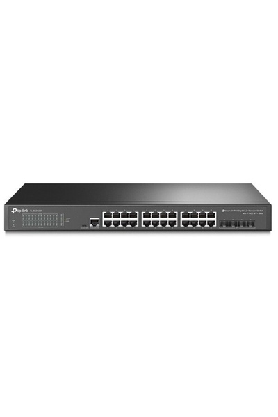 TP-LINK Switch TL-SG3428X, Jetstream, gestionat L2+, 24× 10/100/1000 Mbps