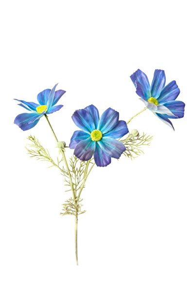 YAPAY ÇİÇEKÇİNİZ Τεχνητό λουλούδι από ινούς 60 εκ. με υγρή υφή – Διακοσμητικό λουλούδι σαλονιού και τραπεζιού με ρεαλιστική εμφάνιση