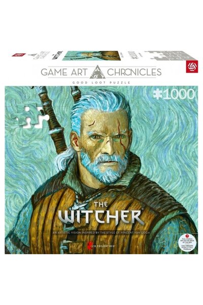 Good Loot Puzzle 1000 pieces, Good Loot, Wiedzmin: Geralt & Vincent van Gogh, 48x68cm