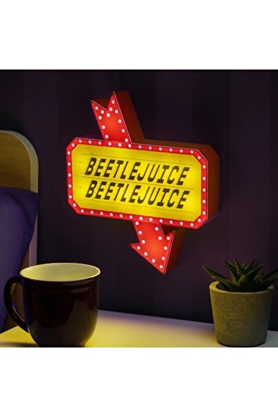 Paladone Lampă decorativă Beetlejuice cu LED și logo 25 cm