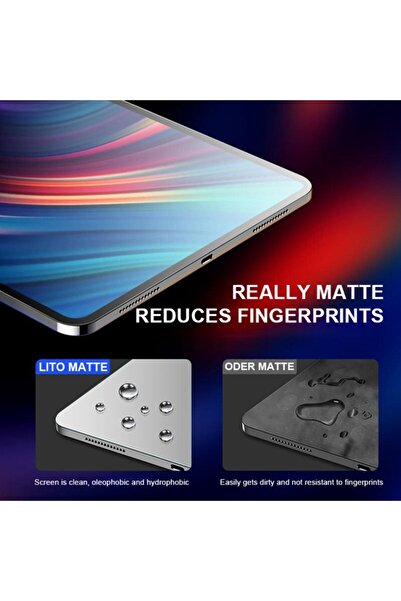 Dali Screen Protector for Apple iPad Air 11 2024, Classic Glass Matte, 2.5D, Tempered Glass, Transparent