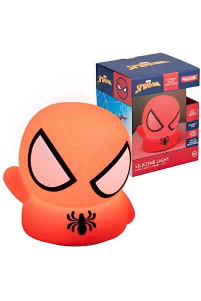 Paladone Lampă de noapte pentru copii Spiderman, 3D, portabilă, baterie reînc...