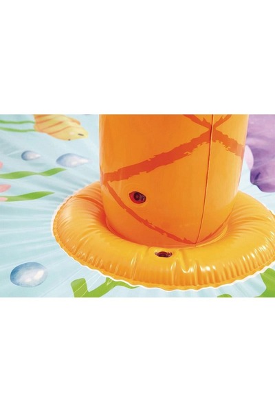 Intex Intex inflatable pool for children, PVC material, with water sprayer, palm tree shape...