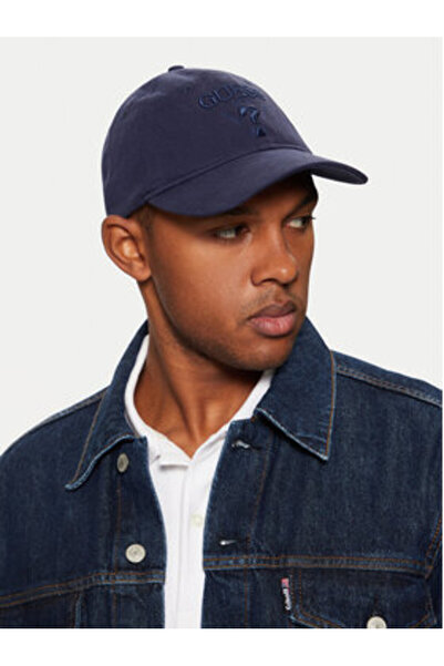 Guess Șapcă de baseball bleumarin pentru bărbați M5RZ11WO07T