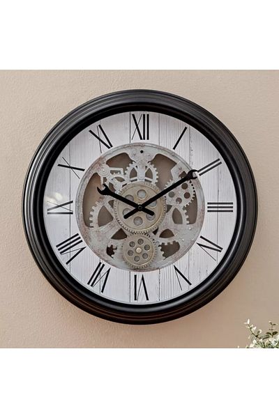 Home Box Saratoga Wall Clock - 45.5x6.5 cm