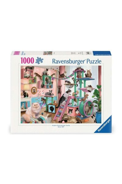RAVENSBURGER Puzzle 1000 Pieces - Cat Kingdom