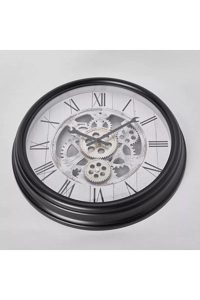 Home Box Saratoga Wall Clock - 45.5x6.5 cm