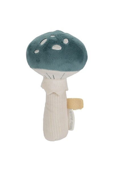 Little Dutch Zornăitoare în formă de ciupercă, Little Dutch, poliester, 8,5 x 5 x 16 cm, albastru/alb