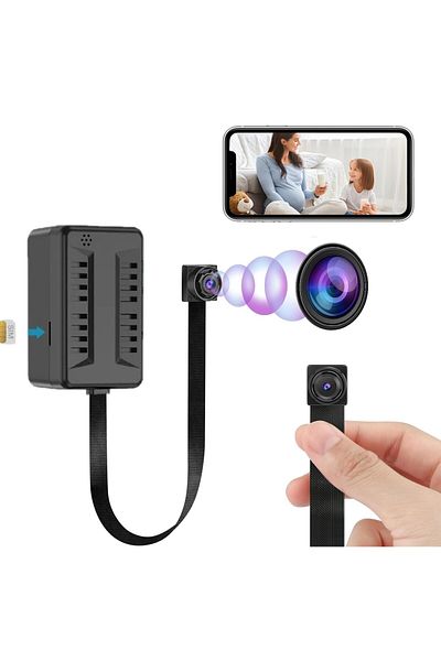 OEM Mini 4G Surveillance Camera, TSS-X7B, Full HD, SIM Slot, SD Card Slot, GSM Network