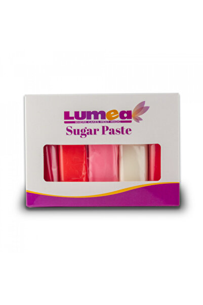 Lumea Set fondant Valentine mix, 100g x 5 buc. -