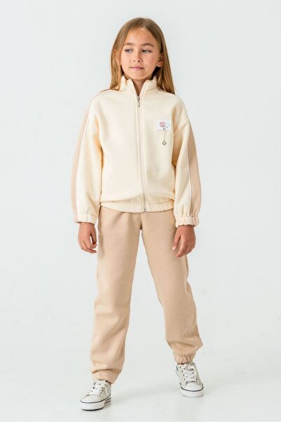 HAUSEkids 5-9 Years Butterfly Love Girl's Suit-Latte