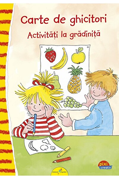 Editura Galaxia Copiilor Pixi Creativ. Carte de ghicitori: Activitati la gr