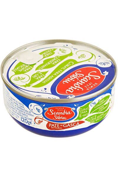 Scandia Sibiu whole goose pâté, 3x120g