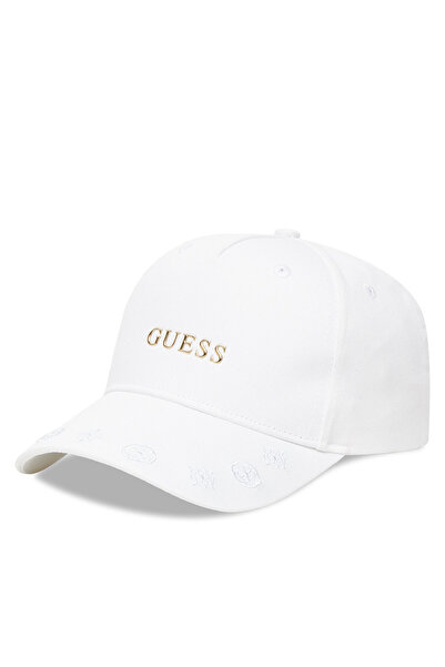 Guess Șapcă de baseball albă pentru femei V5YZ01WFKN0