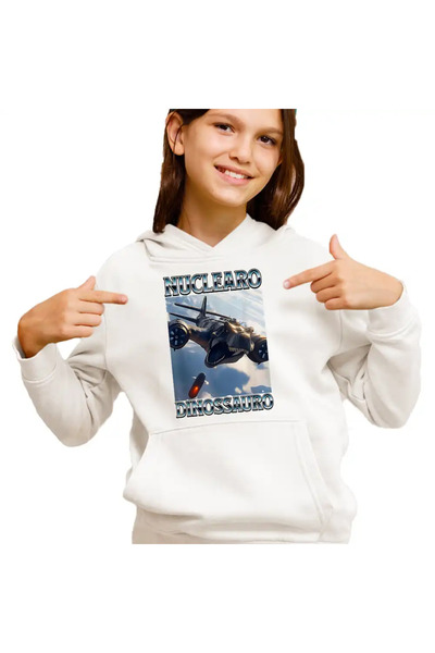 OEM Hanorac Copii Fete Brainrot Nuclearo Dinossauro