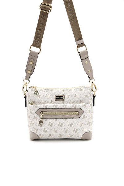 Silver Polo حقيبة كروس نسائية باللون البيج - ساند SP1110