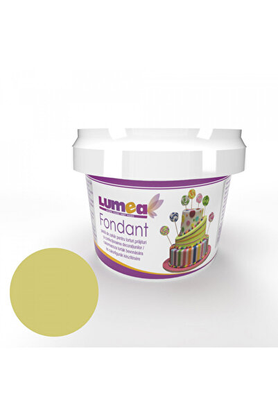 Lumea Fondant Galben Pastel, 400g -