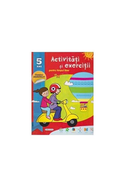 Editura Girasol Activitati si exercitii pentru timpul liber (5 ani