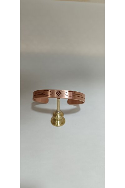Layla Copper Bakır Bileklik - Anlamlı Bakır Bileklik - Kadim Semboller-Eli Be...