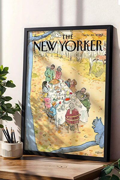 Saturn Pictură înrămată The New Yorker 30 noiembrie 2020 - Pictură New Tradit...