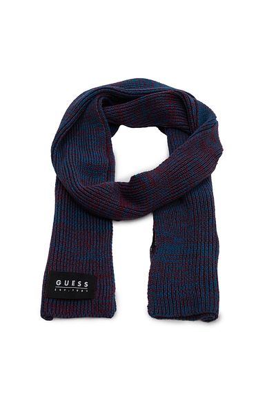 Guess Men's Scarf Burgundy, Navy Blue AM9334POL03