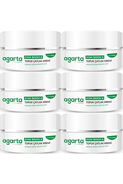 Agarta Foot and Heel Crack Care Cream 100ml (Set of 6)