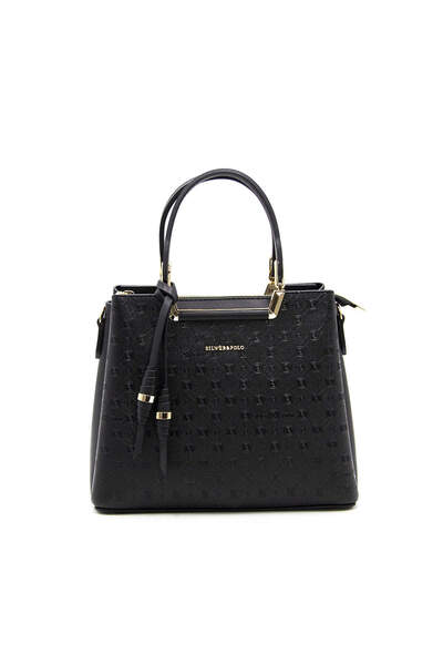 Silver Polo Geantă de mână și crossbody pentru femei 969