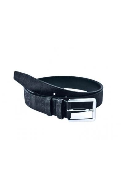 IBU Cork - Black Cork Men's Belt