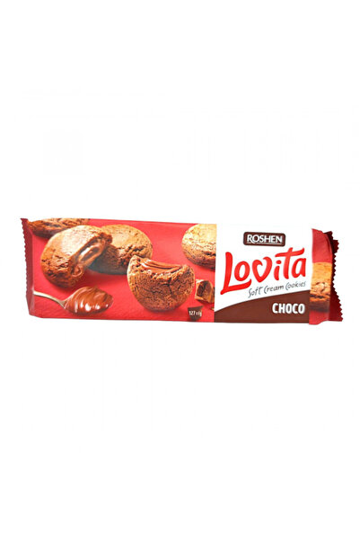 OEM Pack of 5x Roshen Lovita Soft Cream Cookies cocoa 127gr