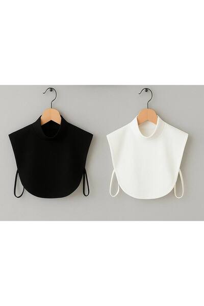 ALDIRA 2-Piece Women's Neck Collar Combed Cotton