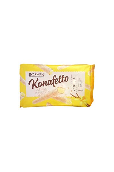 OEM Pachet 5x Rulou napolitana cu vanilie Roshen konafetto 140gr