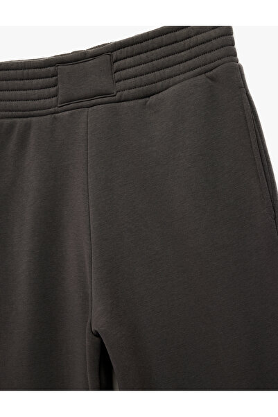 Koton Yüksek Bel Rahat Kalıp Cepli Jogger Eşofman Altı