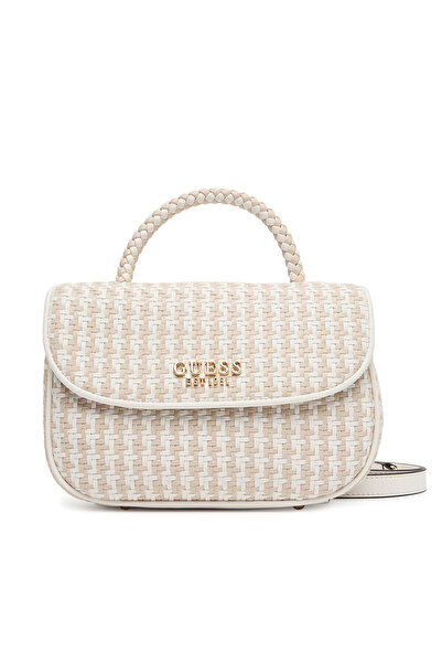 Guess Geantă de damă bej, alb HWWG9631200