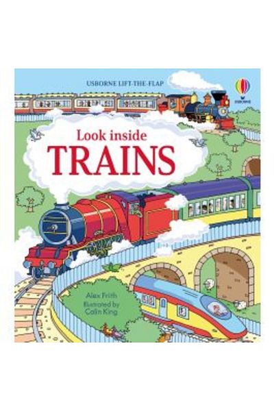 Usborne Publishing Look Inside Trains