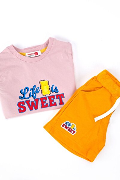 Haribo 2-8 Years Licensed Girl's Suit-Powder