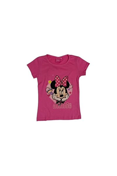Minnie Mouse Girls' T-shirt, 100% cotton, pink, Love, Minnie Mouse