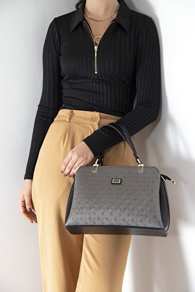 Silver Polo Geantă de mână și de cruce pentru femei 972