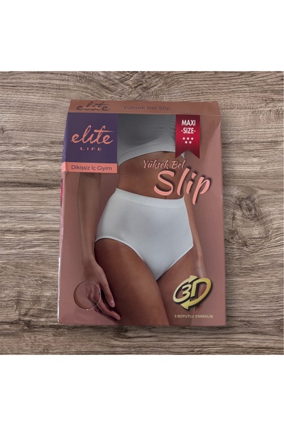 Elite Life Yüksek Bel Toparlayıcı BATTAL Slip Kilot İz Yapmaz Esnek