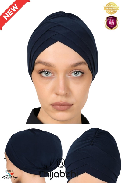 hijabchi Зовнішня кістка з трьома перехресними стрічками Готова кістка - Зовнішня кістка з трьома перехресними стрічками - Синя