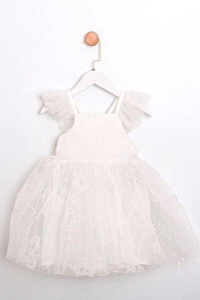 HAUSEkids Φόρεμα για κορίτσι Magic Mussness 2-5 ετών-Ecru