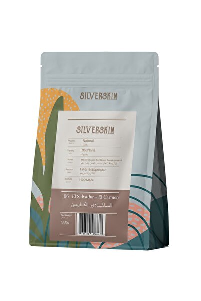 Silverskin Coffee Roasters Specialty Coffee from El Salvador El Carmen 250g W...
